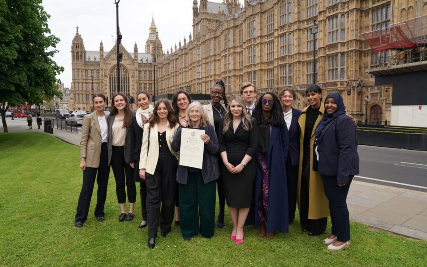 Vavengers at the House of Lords with Baroness Boycott and Sabrina Elba 04